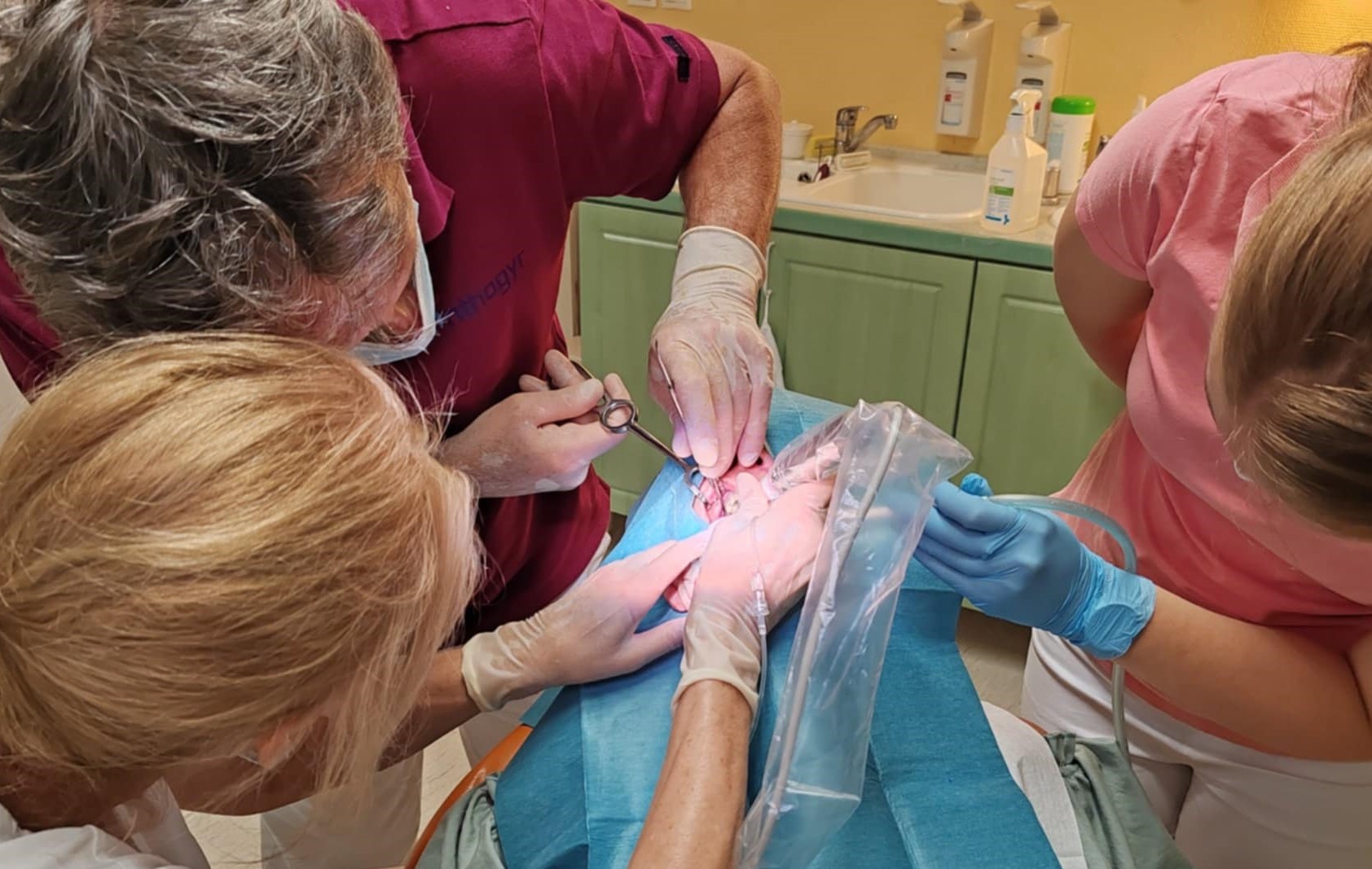 Mentorált implantológiai gyakorlás