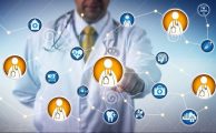 unrecognizable-clinical-leader-consulting-other-physicians-via-clinician-to-clinician-network-healthcare-medical-concept-122136445
